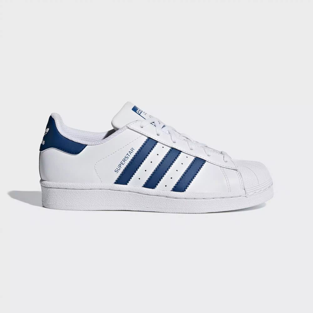 Adidas Superstar Tenis Blancos Para Niña (MX-35879)